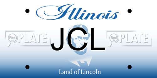 JCL Illinois License Plate