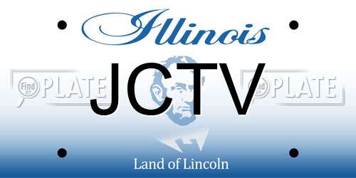 JCTV Illinois License Plate