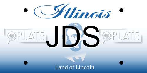 JDS Illinois License Plate