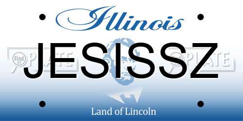 JESISSZ Illinois License Plate
