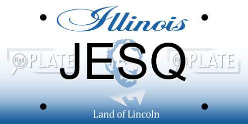 JESQ Illinois License Plate