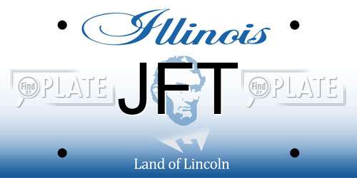 JFT Illinois License Plate