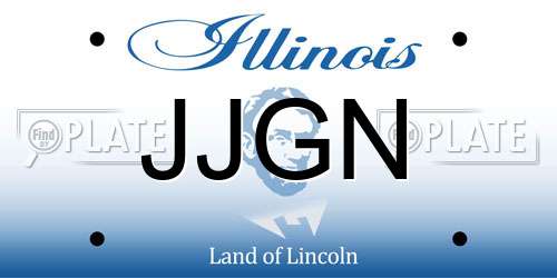 JJGN Illinois License Plate