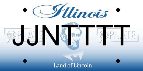 JJNTTTT Illinois License Plate
