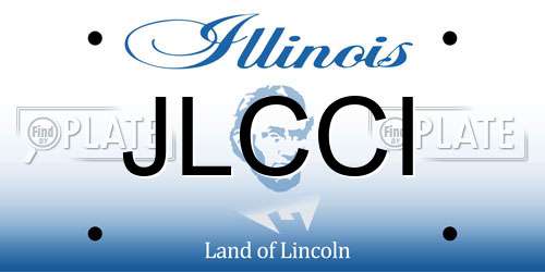JLCCI Illinois License Plate