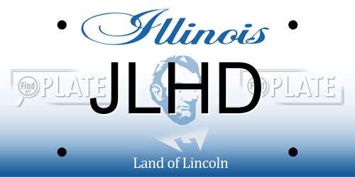 JLHD Illinois License Plate