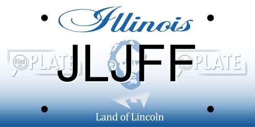 JLJFF Illinois License Plate