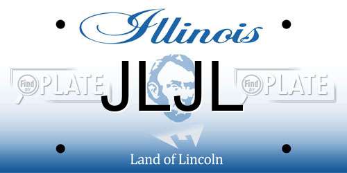 JLJL Illinois License Plate