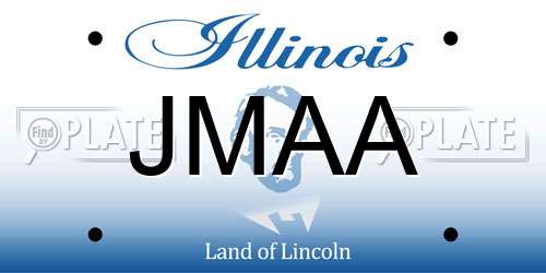 JMAA Illinois License Plate