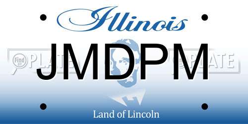 JMDPM Illinois License Plate