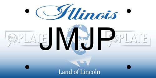 JMJP Illinois License Plate