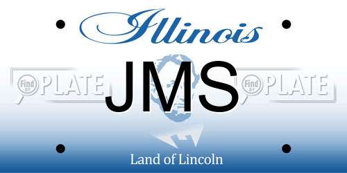 JMS Illinois License Plate