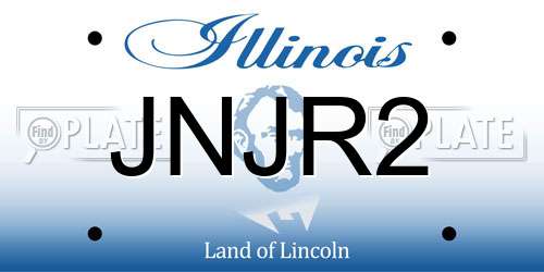 JNJR2 Illinois License Plate