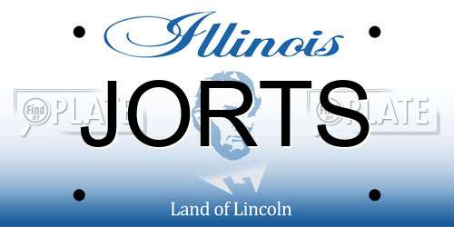 JORTS Illinois License Plate