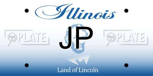JP Illinois License Plate