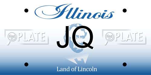 JQ Illinois License Plate
