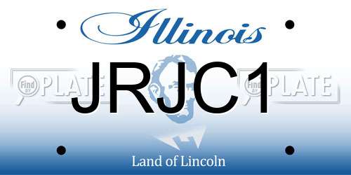 JRJC1 Illinois License Plate