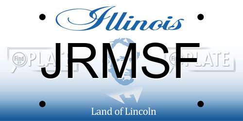 JRMSF Illinois License Plate