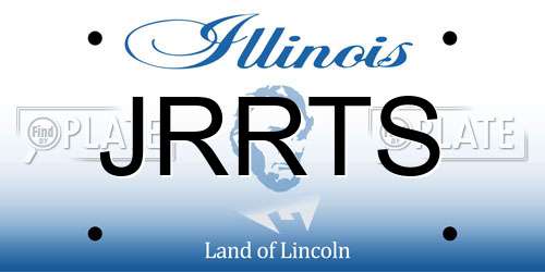 JRRTS Illinois License Plate