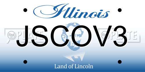 JSCOV3 Illinois License Plate