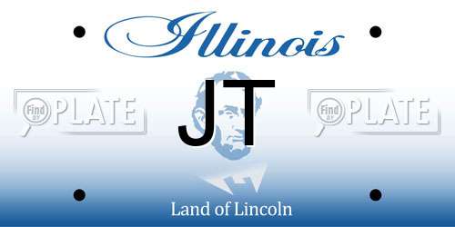 JT Illinois License Plate