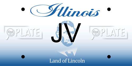 JV Illinois License Plate