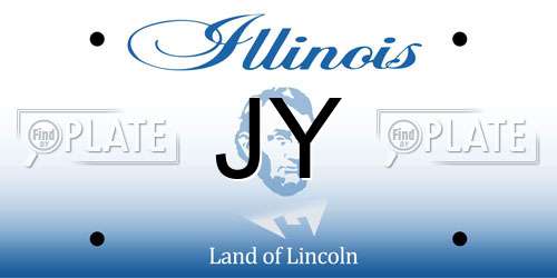 JY Illinois License Plate