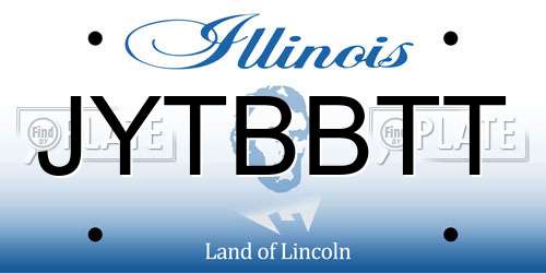JYTBBTT Illinois License Plate