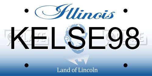 KELSE98 Illinois License Plate