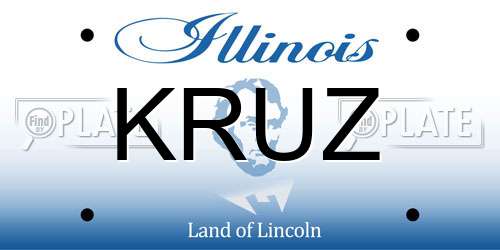 KRUZ Illinois License Plate