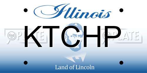 KTCHP Illinois License Plate