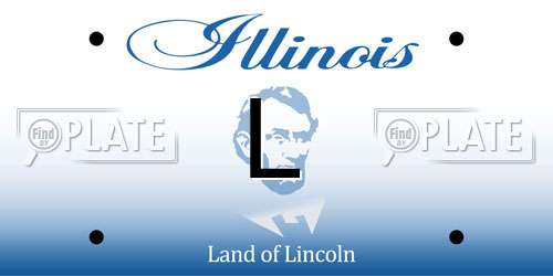 L Illinois License Plate