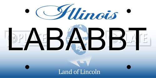 LABABBT Illinois License Plate