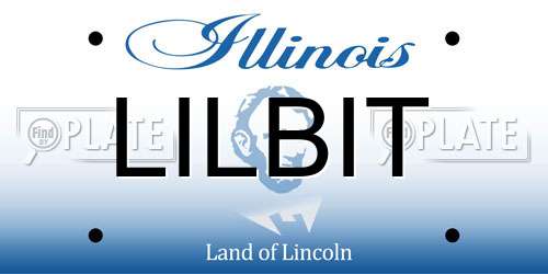 LILBIT Illinois License Plate