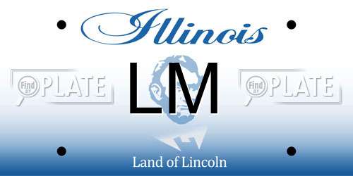 LM Illinois License Plate