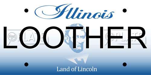 LOOTHER Illinois License Plate