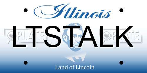 LTSTALK Illinois License Plate