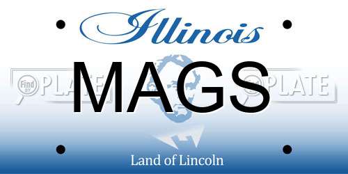 MAGS Illinois License Plate
