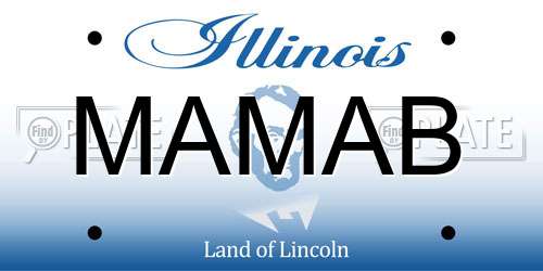 MAMAB Illinois License Plate