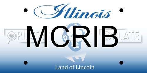 MCRIB Illinois License Plate