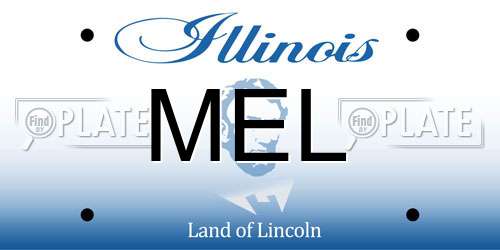 MEL Illinois License Plate
