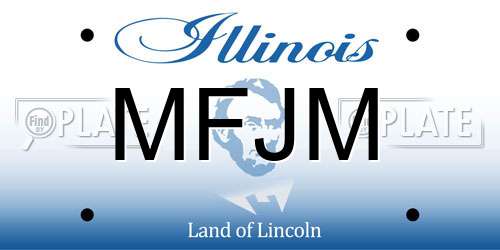 MFJM Illinois License Plate