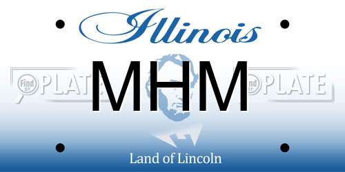 MHM Illinois License Plate