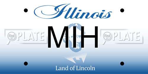 MIH Illinois License Plate