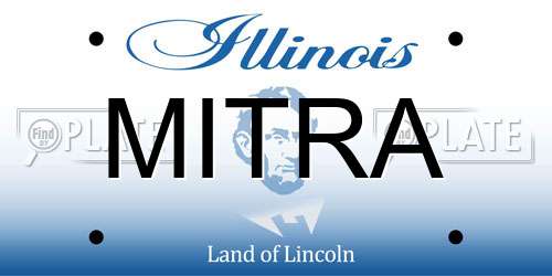 MITRA Illinois License Plate