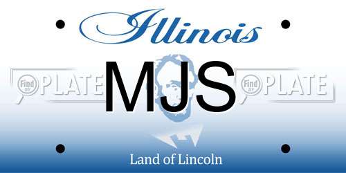 MJS Illinois License Plate