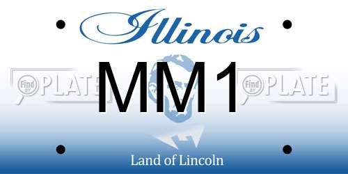 MM1 Illinois License Plate