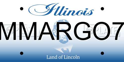 MMARGO7 Illinois License Plate