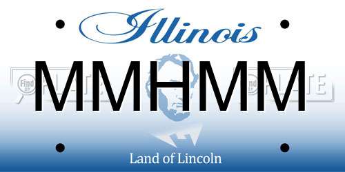 MMHMM Illinois License Plate