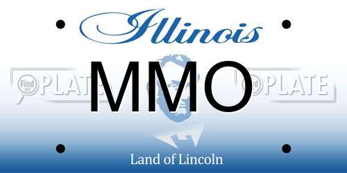 MMO Illinois License Plate